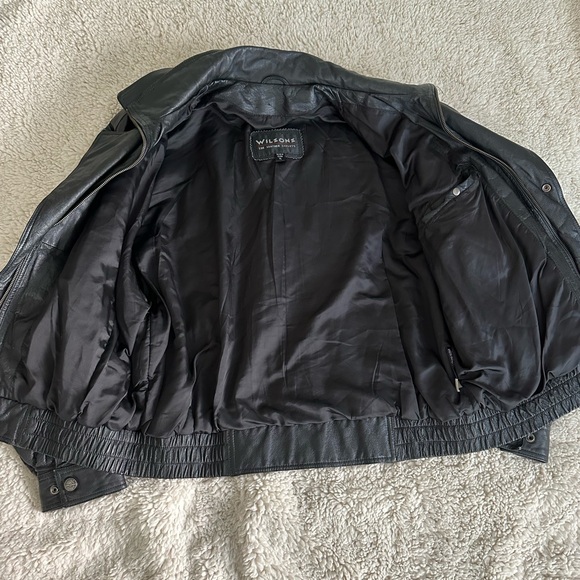 Black Leather Jacket by Wilson's Leather - Picture 2 of 10